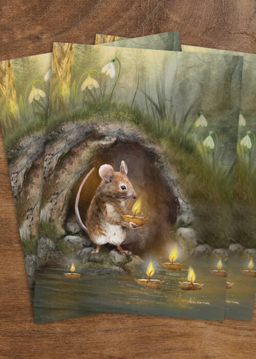 Candlemouse postcard