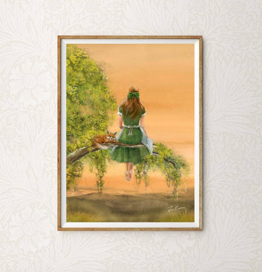Longing art print