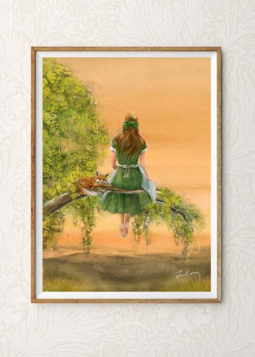 Longing art print