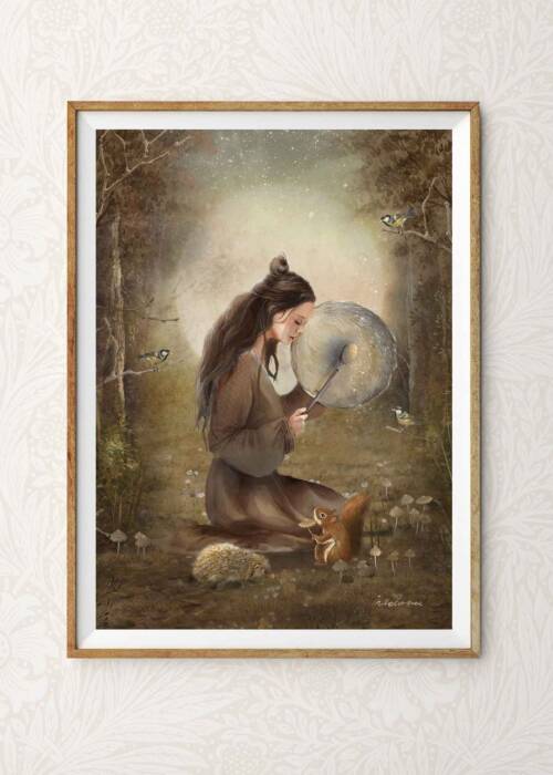 Beat of My Own Drum art print