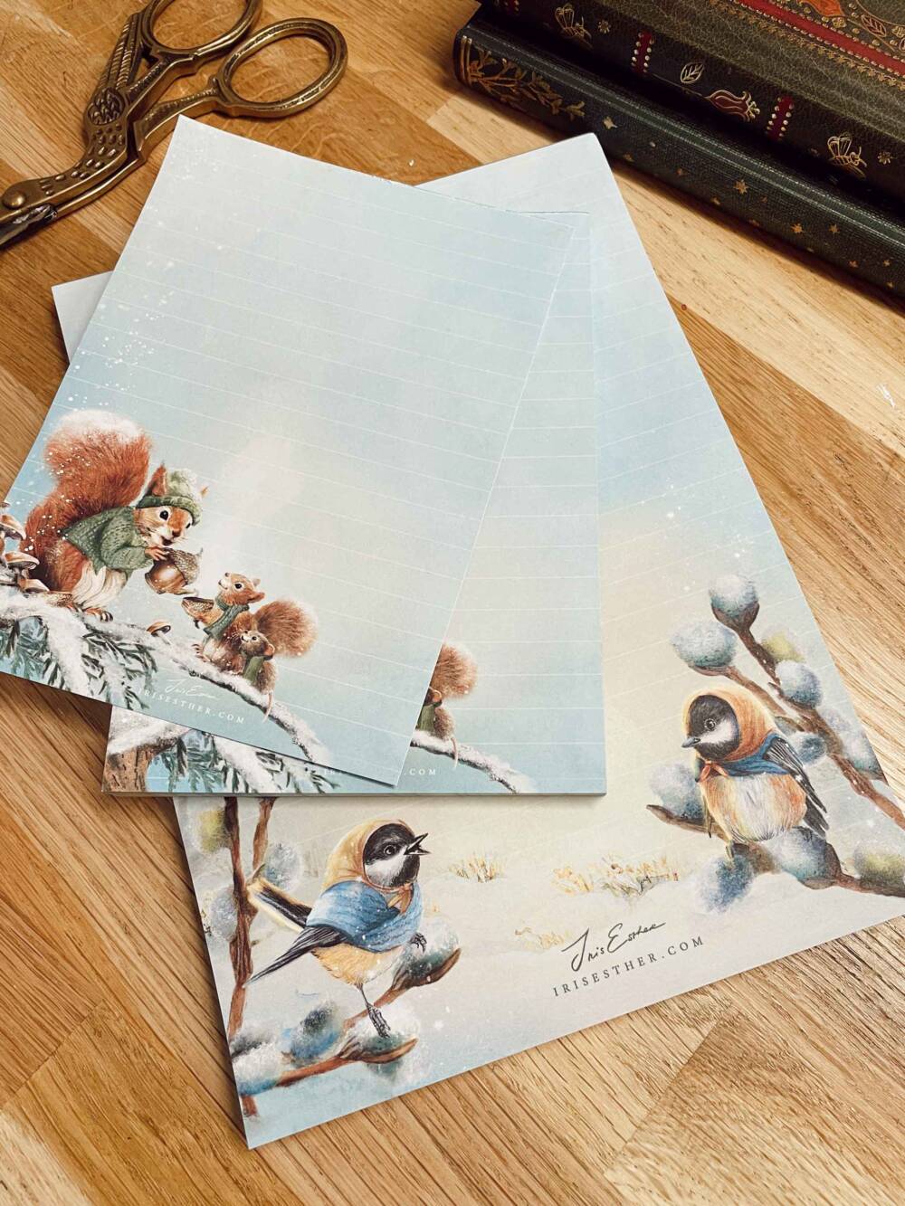 Frosted Forest Notepad Set - Image 3